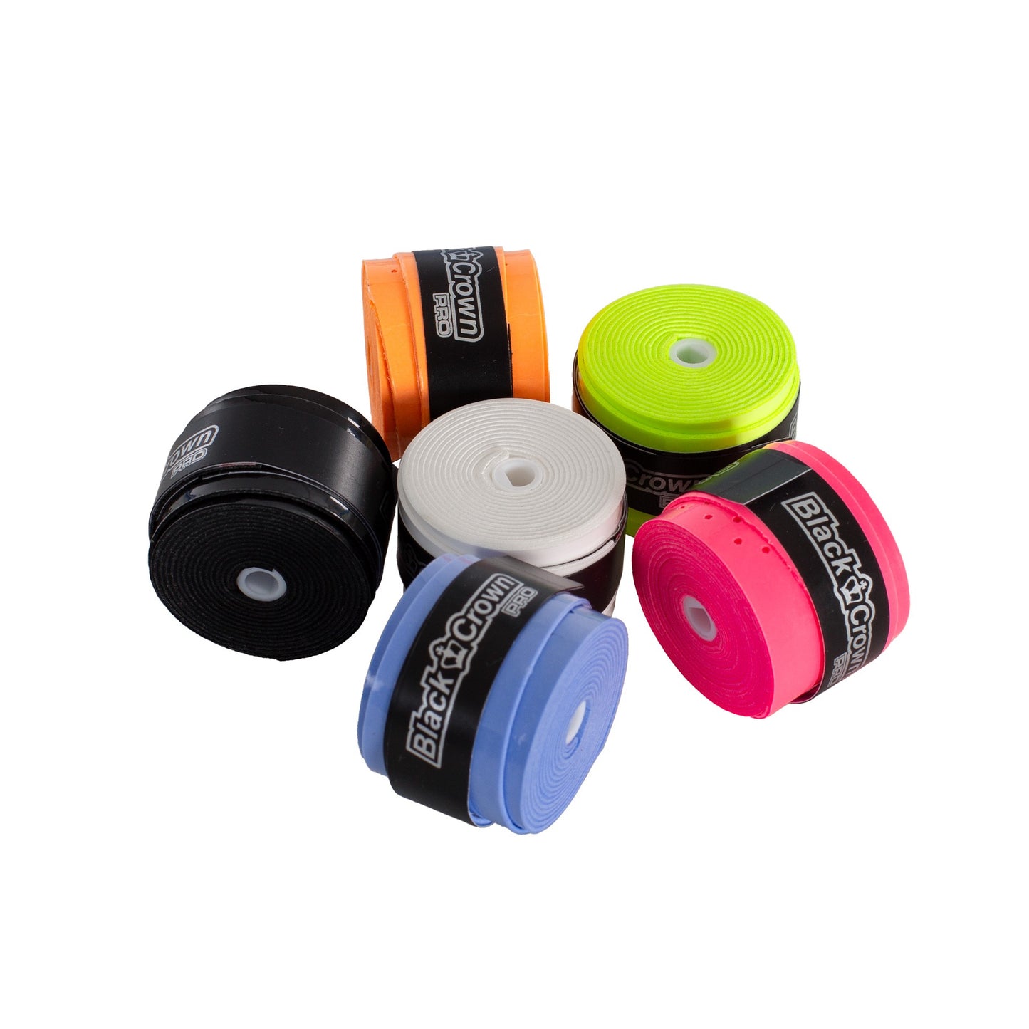 Black Crown Perforated Multicolor Overgrip