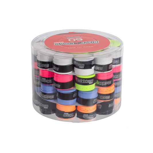 Black Crown Perforated Multicolor Overgrip
